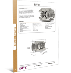 SCV-R® Check Valve Cut Sheet