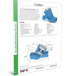 Y-Calibur® Check Valve Cut Sheet