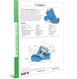 DFT- Y-Calibur check valve