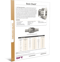 DFT-Basic-check valve