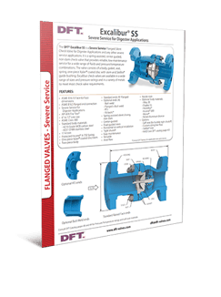 Excalibur® SS Check Valve Cut Sheet