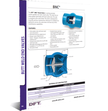 DFT- BNC check valve